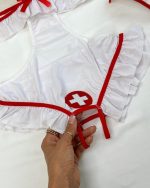 کاستوم پرستاری فاق باز سینه لخت - Image 7